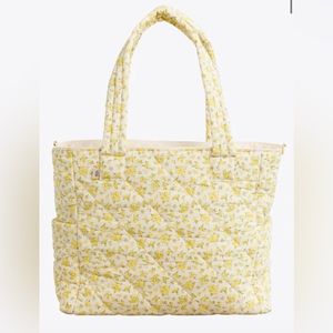Beis x Elsa hosk diaper bag tote in Garden Party, NWT